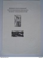 België Belgique ZNP17 NL - 1985 - Europa 1983 (2092/93) - Feuillets N&B Offerts Par La Poste [ZN & GC]