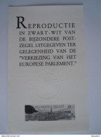 België Belgique ZNP22 NL - 1988 - Europese Verkiezingen Elections Européennes (2326) - Feuillets N&B Offerts Par La Poste [ZN & GC]