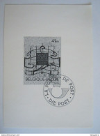 België Belgique GCA2 Zwart-wit Noir Et Blanc 1997 Hortamuseum Musée Horta (2684) - B&W Sheetlets, Courtesu Of The Post  [ZN & GC]