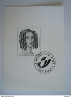 België Belgique GCA6 Zwart-wit Noir Et Blanc 2001 Koningin Reine Louisa-Maria (2970) - Foglietti B/N [ZN & GC]