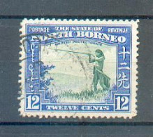 B 94 - Bornéo Du Nord - YT 249 ° Obli - North Borneo (...-1963)