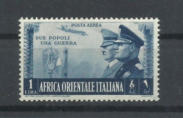 AFRICA  ORIENTAL  YVERT  AEREO  21  MH  * - Italienisch Ost-Afrika