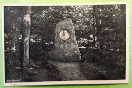 BAD MONDORF Luxembourg,  Monument Dr Klein Denkmal , Hitler's 6pf Purple Stamp , WW2 Période Guerre,  TB - Mondorf-les-Bains