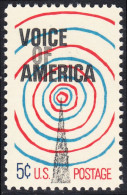 !a! USA Sc# 1329 MNH SINGLE (a2) - Voice Of America - Nuovi