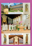 LANDEVENNEC 29 - L'Abbaye Saint Guénolé Les Ruines De L'Eglise Romane Monastere Choeur Eglise Messe - Landévennec