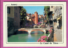 ANNECY 74 - Le Canal Du Thiou Et Le Pont Morens - Annecy-le-Vieux