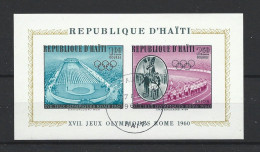 Haiti 1960 Ol. Games Rome S/S  Y.T. BF 14 (0) - Haïti