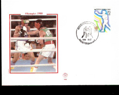 SEOUL OLIMPIC GAME  1988  BOXING PUGILATO  ANNULLO SPECIALE - Pugilato