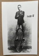 PENNY-FARTHING UNICYCLE, N.E. Kaufmann - 15 X 10 Cm. (REPRO PHOTO! Zie Beschrijving, Voir Description, See Description)! - Wielrennen