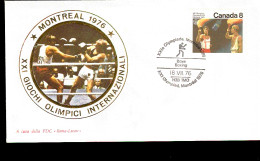 MONTREAL OLIMPIC GAME  1976  BOXING PUGILATO  ANNULLO SPECIALE - Boxen