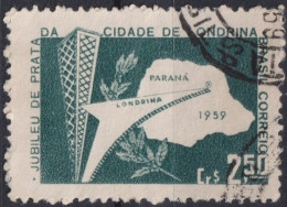 1959 Brasilien ° Mi:BR 962, Sn:BR 897, Yt:BR 680, Londrina And Parana - Gebraucht