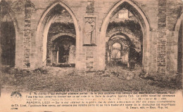 BELGIQUE - Abbaye De Villiers - Vue Sur Le Cloître Restes Du Cloître Roman - Côté Est - Carte Postale Ancienne - Villers-la-Ville