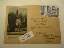 RUSSIA USSR ESTONIA PÄRNU AIR MAIL COVER FROM RUSSIA TO ESTONIA USED 2005 , 1-41 - Other & Unclassified