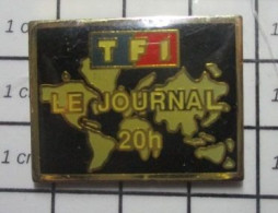 718A Pin's Pins / Beau Et Rare / MEDIAS / CHAINE TELE TF1 LE JOURNAL DE 20H - Médias