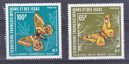 Afars Et Issas 420/421 Papillons  Neuf ** TB MNH Sin Charnela Cote 21 - Neufs