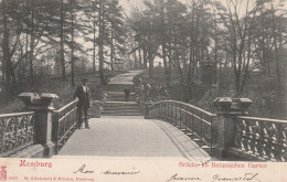 2000 HAMBURG - OSDORF, Brücke Im Botanischen Garten, Mitarbeiter, 1904, Verlag Glückstadt & Müden - Altona