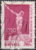 1959 Brasilien ° Mi:BR 963, Sn:BR 896, Yt:BR 681, Putting The Shot - Oblitérés