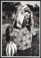 Postcard 'Macua Fish House', Necala Bay, Mozambique. Photo By José H. Silva 1957.Postal 'peixeira De Macua', Baía Necala - Mozambique