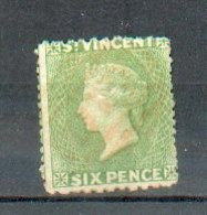 B 115 - St Vincent - YT 19 A ° Obli - Dentelure Imparfaite - St.Vincent (...-1979)