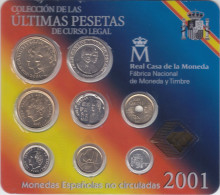 Cartera Oficial FNMT / MINT SET 2001 - Mint Sets & Proof Sets