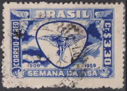 1959 Brasilien AEREO ° Mi:BR 964, Sn:BR C90, Yt:BR PA78, 25ª Wings Week - Used Stamps