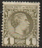 MONACO -  N° 1-  Oblitéré - Used Stamps