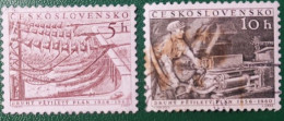 CECOSLOVACCHIA 1956 DRUHY PETILETY PLAN - Used Stamps