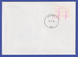 Belgien FRAMA-ATM P3034 ENDSTREIFEN-Endstück  Auf FDC ZOTTEGEM 1  31.1.83   - Altri & Non Classificati