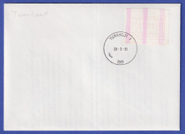 Belgien FRAMA-ATM P3031 Mit ENDSTREIFEN Auf FDC TURNHOUT 1 , 28.3.83 - Altri & Non Classificati