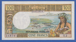 Frankreich Übersee Noumea 1972 Banknote 100 Franc Bankfrisch, Unzirkuliert. - Other - Oceania