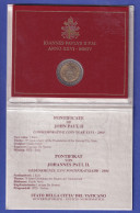 Vatikan 2 Euro Gedenkmünze 2004 - 75 Jahre Vatikanstadt Im Folder - Vaticano