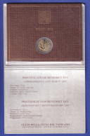 Vatikan 2 Euro Gedenkmünze 2011 - Weltjugendtag Madrid Im Folder - Vaticano