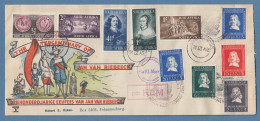 Südafrika 1952 Jan Von Riebeeck Mi.-# 224-228 Auf FDC, Dazu NL Mi-# 583-86 O - Autres & Non Classés