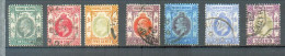 B 123 - H. K. - YT 77-79-80-81-83-84-88 ° Obli - Fil CA Mult - Used Stamps