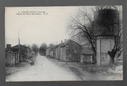 86 Couhé Vérac Route De Paris Bordeaux édit. R.D. N° 5 Chateau D'eau - Couhe