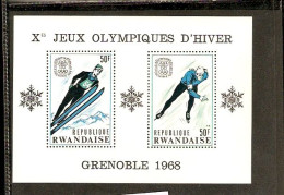 RWADA RWANDEISE REPUBLIQUE  GRENOBLE OLIMPIC GAME SHORT TRACK AND SKI JUMP - Eiskunstlauf