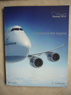 Avion / Airplane / LUFTHANSA / Boeing 747-8 / 130 Pages / Edition Allemande - Vluchtmagazines