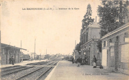 35-LA-BROHINIERE- INTERIEUR DE LA GARE - Sonstige & Ohne Zuordnung