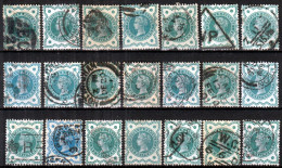 Great Britain GB / UK 1900 ⁕ QV ½d Mi.100 / SG 213 ⁕ 21v Used / Shades - Gebruikt