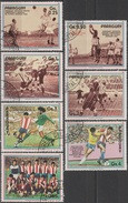 Paraguay 1986 Y&T 2221 à 2227 Michel 3977/83. Coupe Du Monde De Football Au Mexique. Scènes De Matches - 1986 – México