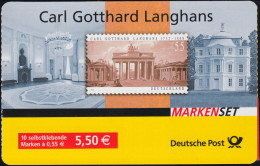 70 La MH Langhans Mit Großem Aufkleber, Postfrisch ** - 2001-2010