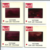 R827 - DIAPOSITIVE PARIS MATCH - VICTOIRE SUR LES VOLCANS - Dias