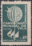 1959 Brasilien ** Mi:BR 965, Sn:BR 898, Yt:BR 684, World Sailing Championships, Porto Alegre - Nuovi