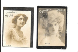 CL37 - CARTES CIGARETTES MELIA - DOS VIERGE - Melia