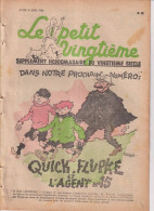 Petit Vingtième 1938 Quick Et Flupke - Kuifje