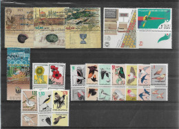 TIMBRE STAMP ZEGEL ISRAEL PETIT LOT TOUS  XX - Neufs (avec Tabs)