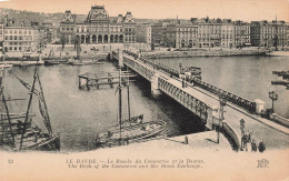 FRANCE - Le Havre - Vue Sur Le Bassin Du Commerce Et La Bourse - Carte Postale Ancienne - Unclassified