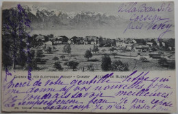 Chemin De Fer électrique VEVEY-CHAMBY - Station De BLONAY - CPA 1912 - Blonay - Saint-Légier