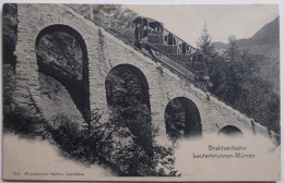 Drahtseilbahn - Lauterbrunnen-Mürren - Lauterbrunnen