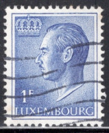 Luxembourg 1965 Single Stamps Of Grand Duke Jean Definitives In Fine Used - Usados